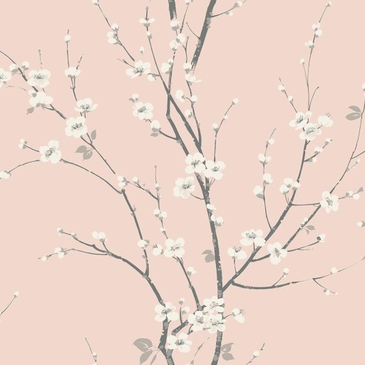 Обои розовые, акриловые Wallquest Chinoiserie CH70011