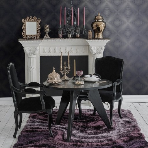 Текстильные обои, фиолетовые Tiffany Designs Chameleon CH500