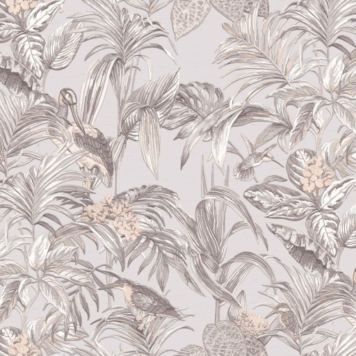 Флизелиновые серые метровые обои Did Magic Garden RMG2301-1