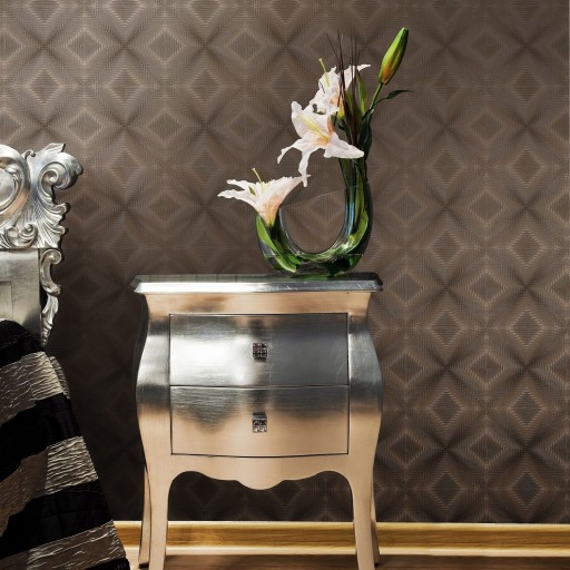 Текстильные зелёные обои на флизелине Tiffany Designs Chameleon CH509