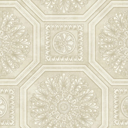 Бежевые флизелиновые обои KT Mulberry Place AM91707