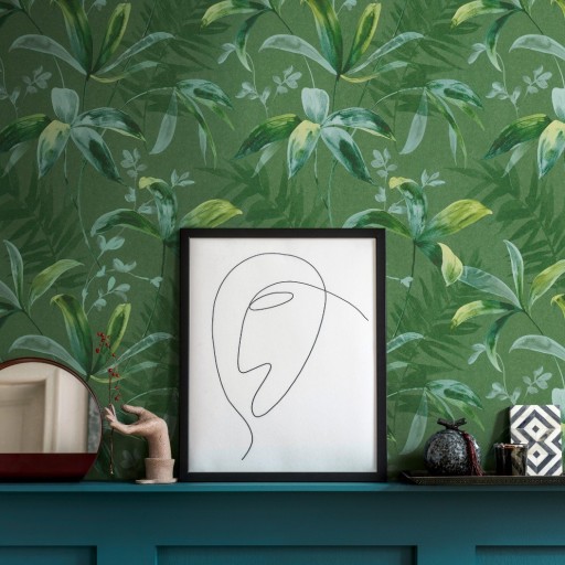 Обои Architects Paper, коллекция Jungle Chic, артикул 37704-2 Обои Architects Paper, коллекция Jungle Chic, артикул 37704-2