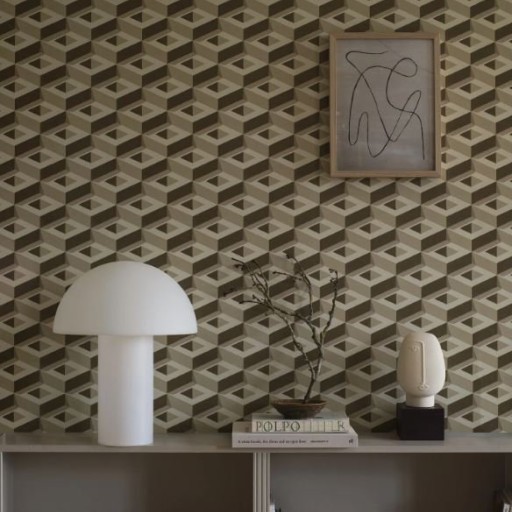 Флизелиновые фотообои бежевые с эффектом 3D