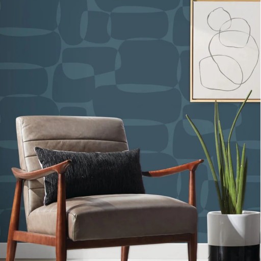 Синие, абстрактные York AG2075