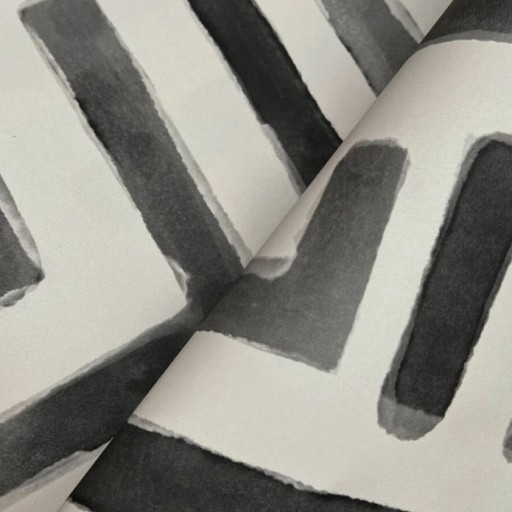 Чёрно-белые флизелиновые обои York LM5365