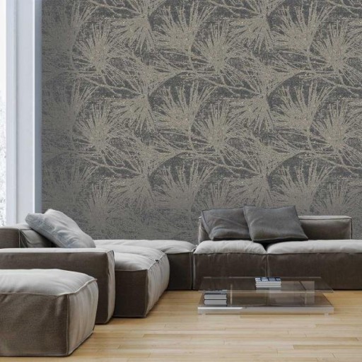 Коричневые тканевые обои Italreflexes LX509