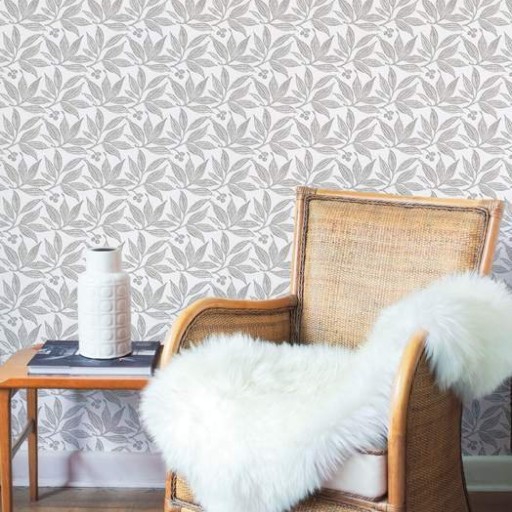 Серые бумажные Обои с изображением природы York FH4061