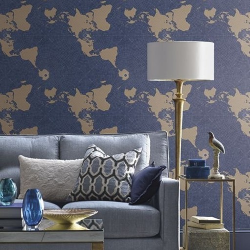 Серые бумажные обои York HO3366