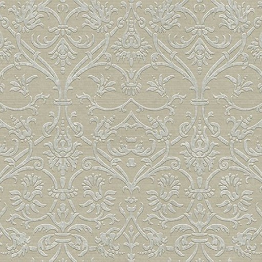 Обои бежевые с флоковым рисунком Italreflexes ED12 Обои бежевые с флоковым рисунком Italreflexes ED12