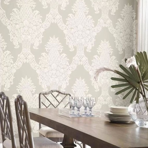 Серые обои для стен York DM4972