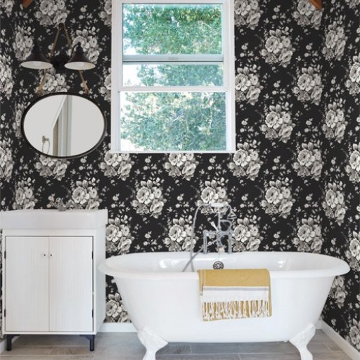 Серые бумажные обои York FH4089