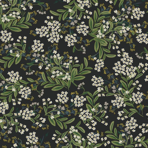 Обои чёрные, флизелиновые York RP7384