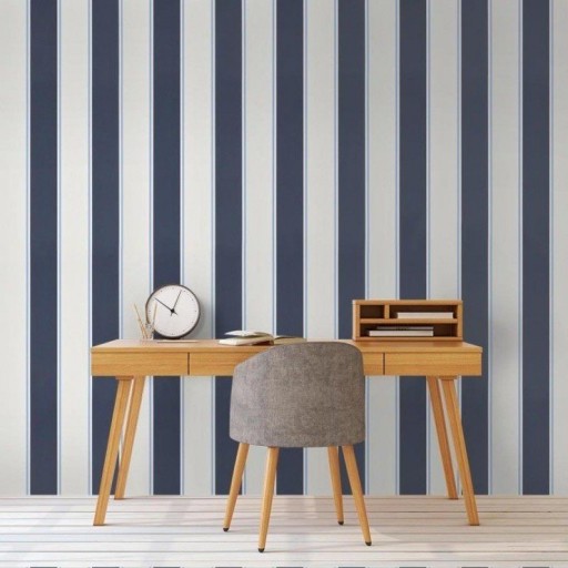 Обои Ralph Lauren, коллекция Signature Stripe Library, артикул PRL703-05