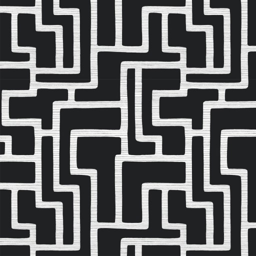 Геометрические обои, чёрные York BW3831 Геометрические обои, чёрные York BW3831