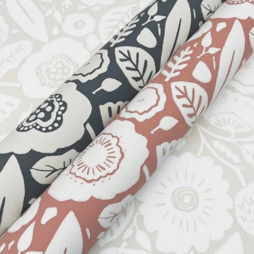 Чёрно-белые флизелиновые обои York LM5395