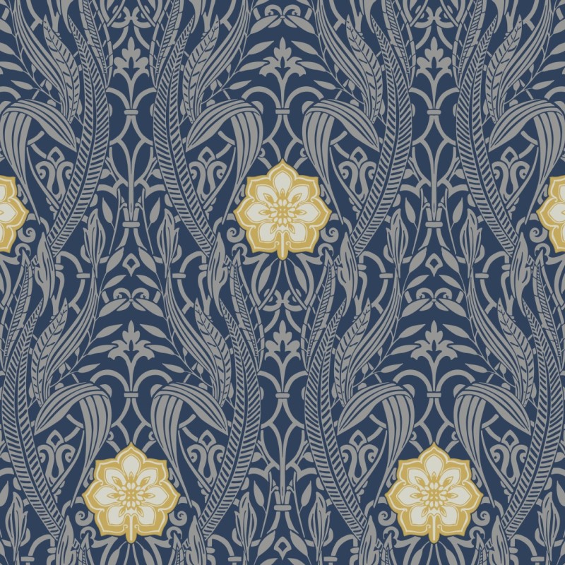 Обои York Damask Resource Library...