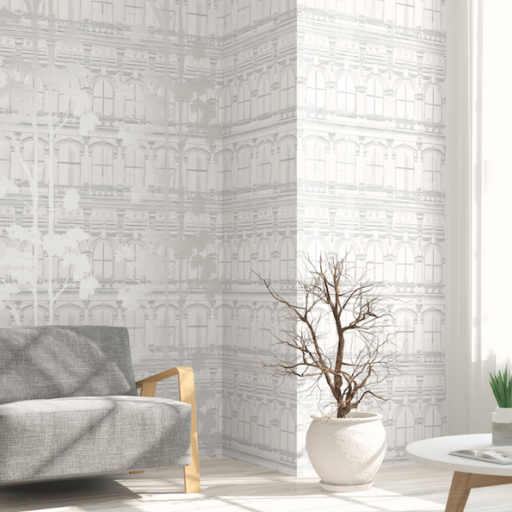 Голубые обои для стен Mayflower FJ31508