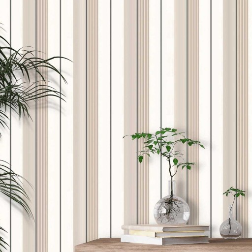 Обои Ralph Lauren, коллекция Signature Stripe Library, артикул PRL020-08 Обои Ralph Lauren, коллекция Signature Stripe Library, артикул PRL020-08