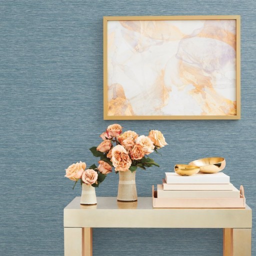 Бумажные обои, синие американские York CL2555