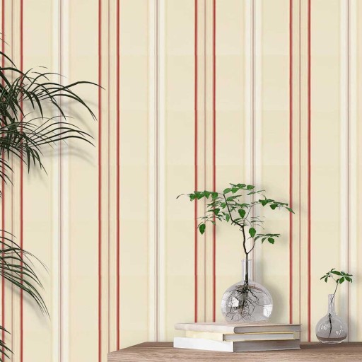 Обои Ralph Lauren, коллекция Signature Stripe Library, артикул PRL054-06