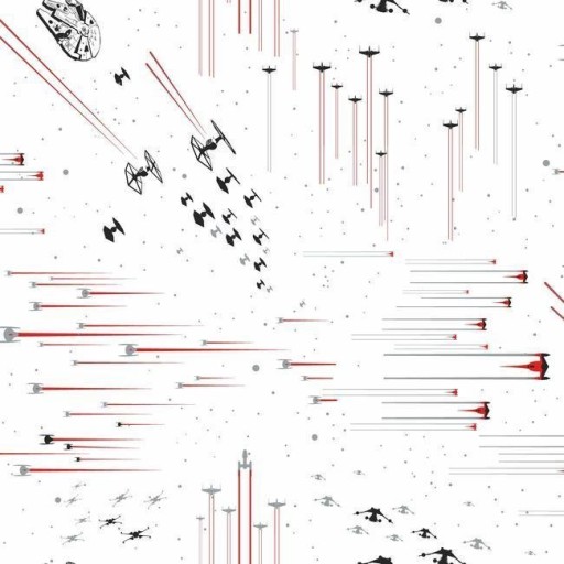 Белые бумажные обои York DI0950
