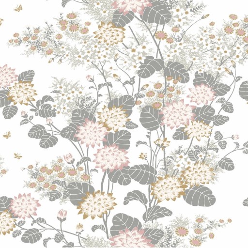 Белые бумажные обои York FB1410 Белые бумажные обои York FB1410