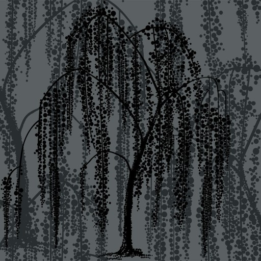 Обои чёрные, флизелиновые York DT5062