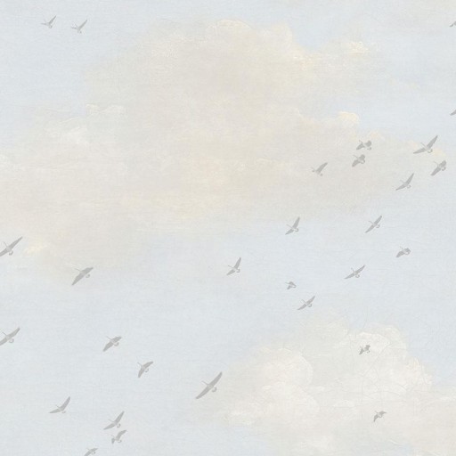 Голубые обои для стен Mayflower FJ30807