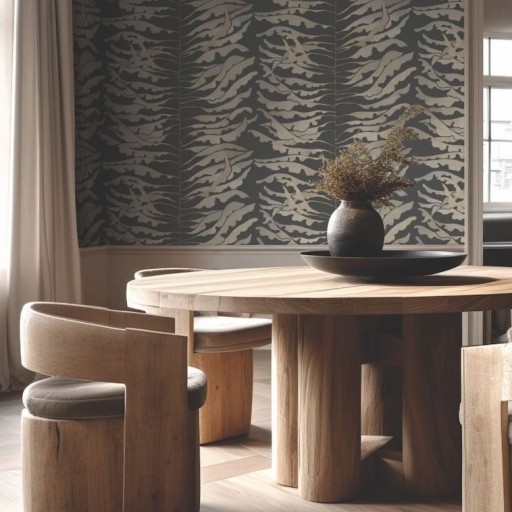 Обои чёрные, флизелиновые York FM1042