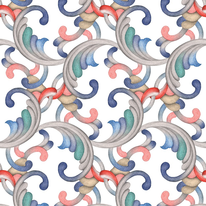 Обои Tres Tintas Rubrica 1624612445