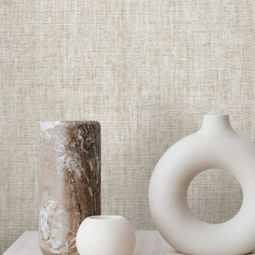 Натуральные обои серого цвета York GV0182LM