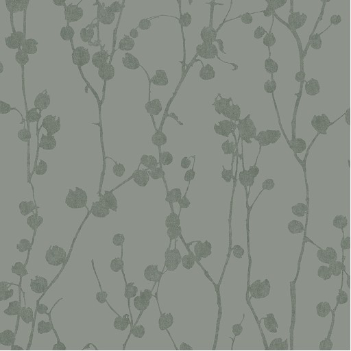 Флизелиновые шведские зелёные обои Borastapeter 7427