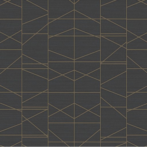 Геометрические обои, чёрные York GM7547