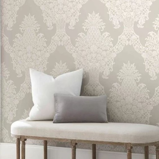 Серые обои для стен York DM4972