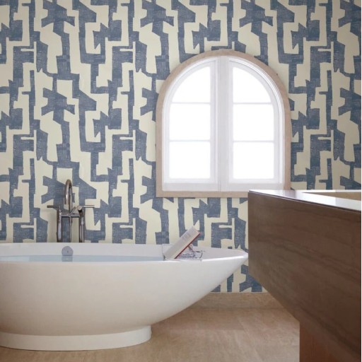 Синие, абстрактные York AG2104