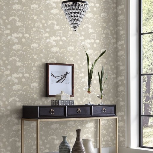 Обои чёрные, флизелиновые York NA0545