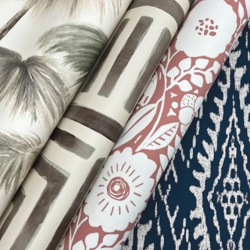 Чёрно-белые флизелиновые обои York LM5365