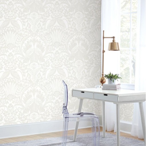 Серые обои для стен York DM4997