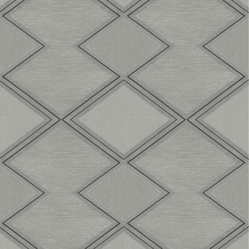 Серые бумажные обои York BW3822