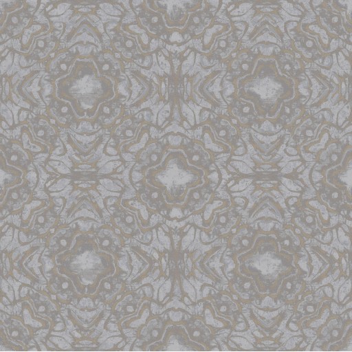 Текстильные серые обои Italreflexes TM611