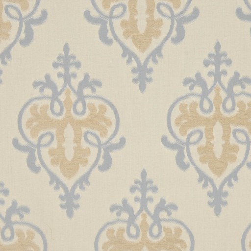 Ткань COCO fabric A0300 color BLUE BEIGE