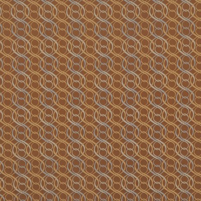 Ткань A0318 color BLUE BROWN COCO fabric