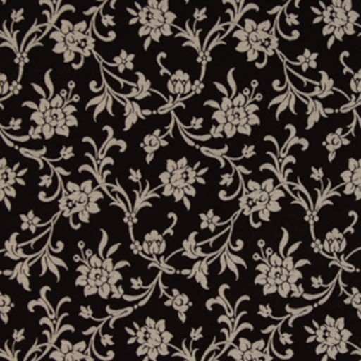 Ткань 1496CB color BLACK COCO fabric