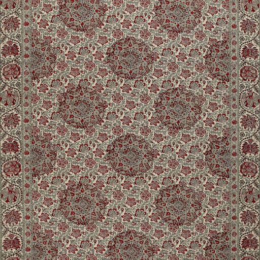 Ткань Schumacher fabric 1296000/KAYA MEDALLION