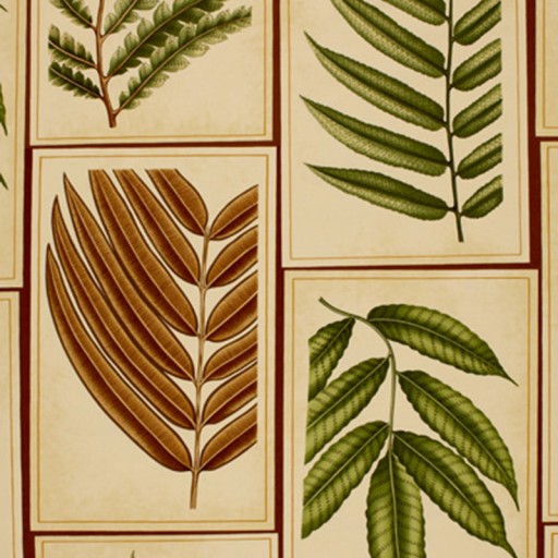 Ткань Schumacher fabric 173500/MONTSERRAT LEAF