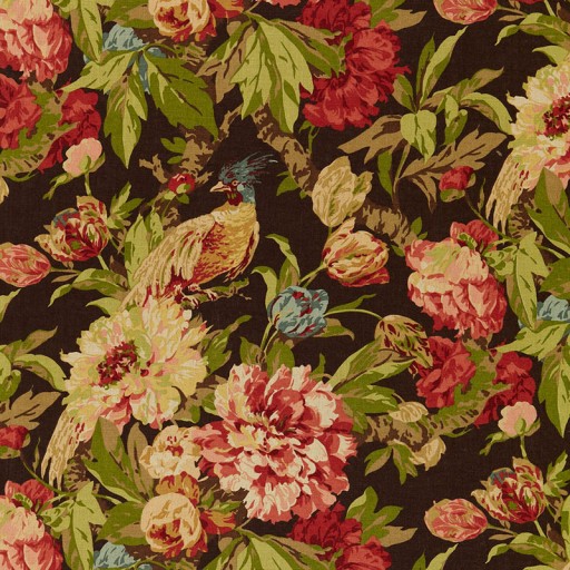 Ткань Schumacher fabric 173830/ASHBOURNE PEONY