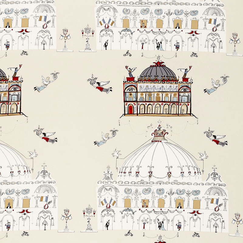 Ткань Schumacher fabric 174001/OPERA