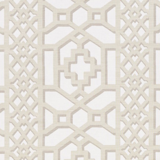 Ткань Schumacher fabric 175744/ZANZIBAR TRELLIS MATTE