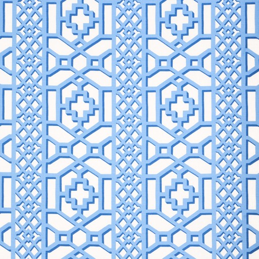 Ткань Schumacher fabric 175748/ZANZIBAR TRELLIS