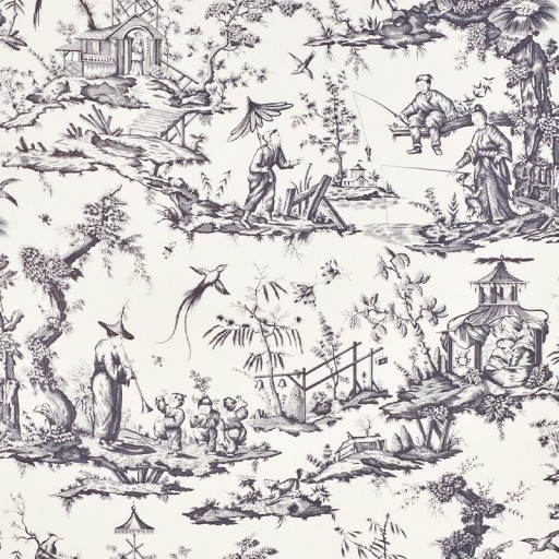 Ткань Schumacher fabric 175806/SHENGYOU TOILE